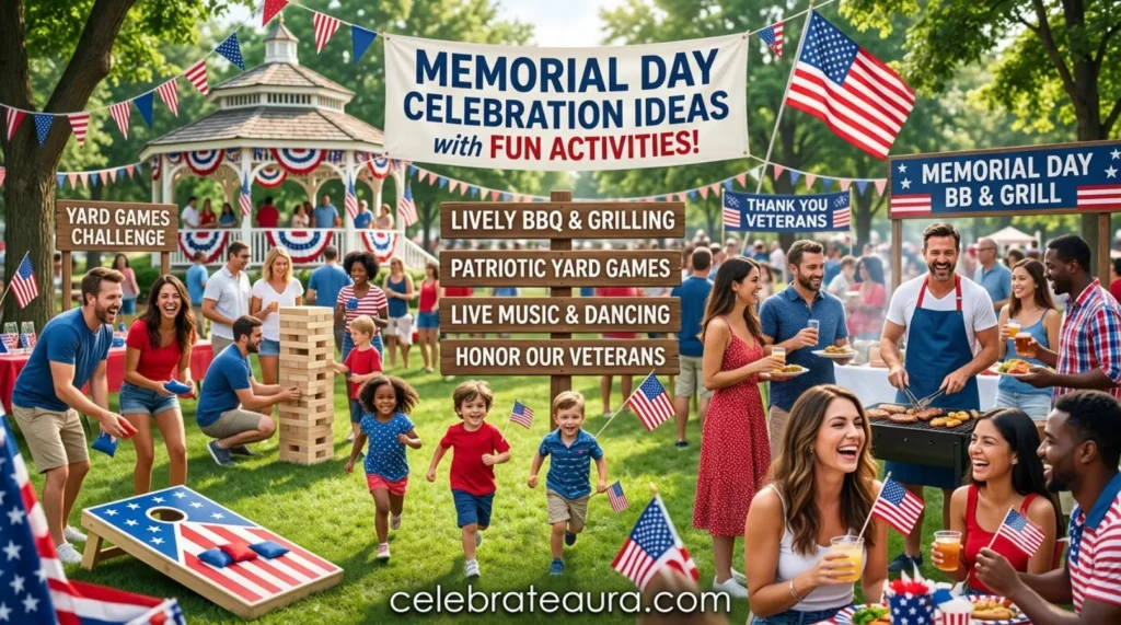 Memorial Day Celebration Ideas with Fun Activities