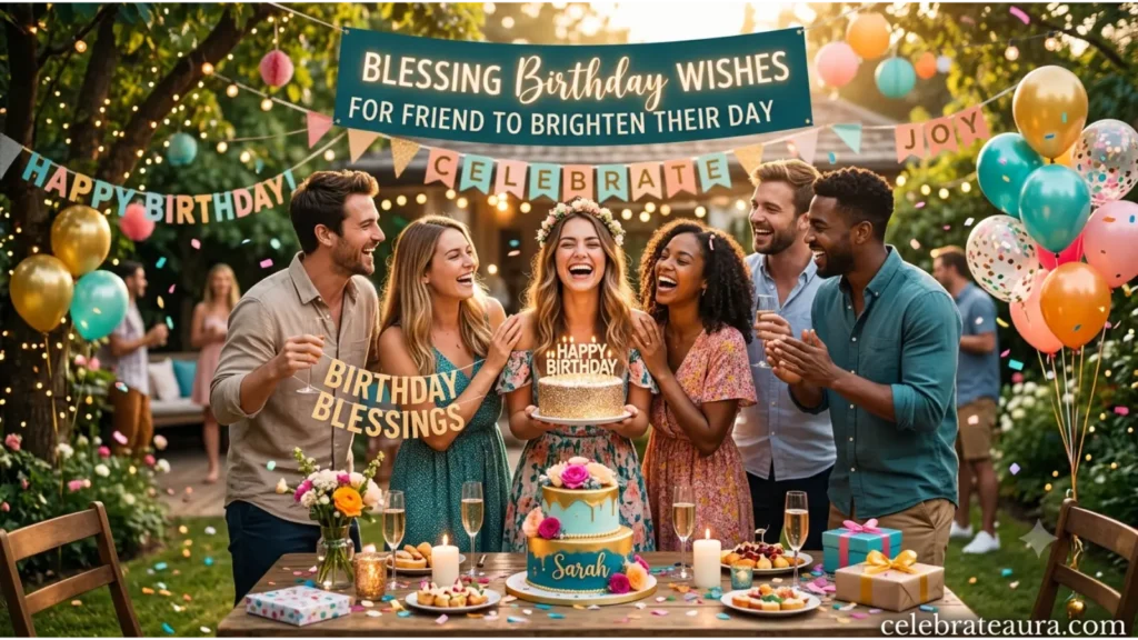 Blessing Birthday Wishes for Friend to Brighten Their Day