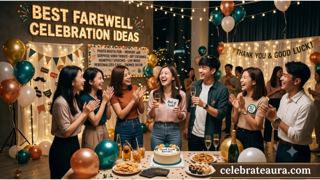 Best Farewell Celebration Ideas for Friends & Work
