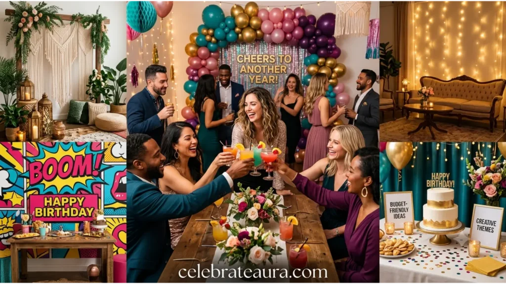 Creative Adult Birthday Party Themes for Every Budget