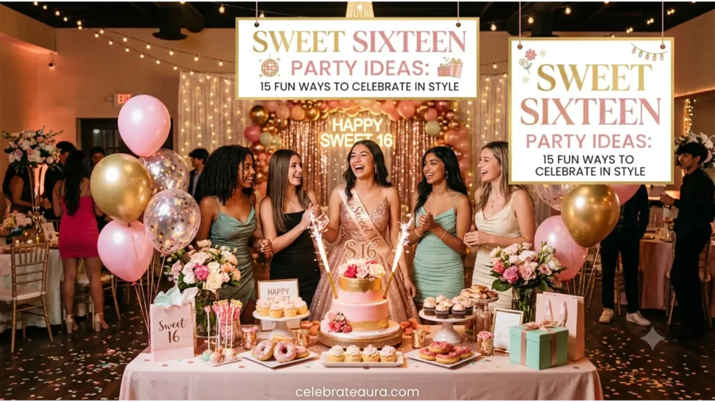 Sweet Sixteen Party Ideas: 15 Fun Ways to Celebrate in Style