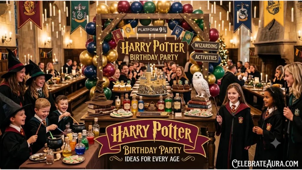 Harry Potter Birthday Party Ideas for Every Age