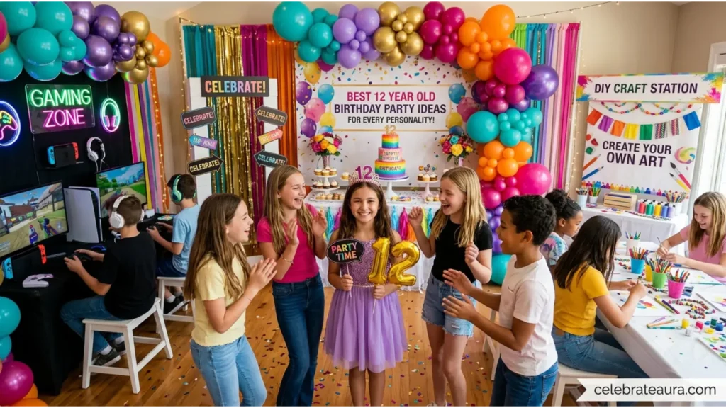 Best 12 Year Old Birthday Party Ideas for Every Personality ๐ฅณ