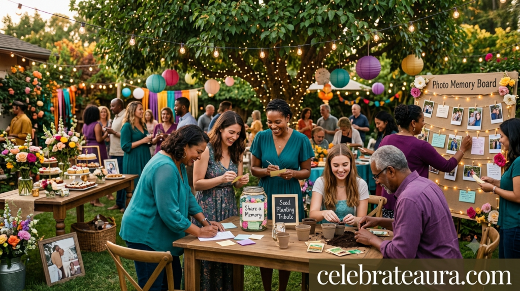 Ways to Make Celebration of Life Program Ideas Interactive