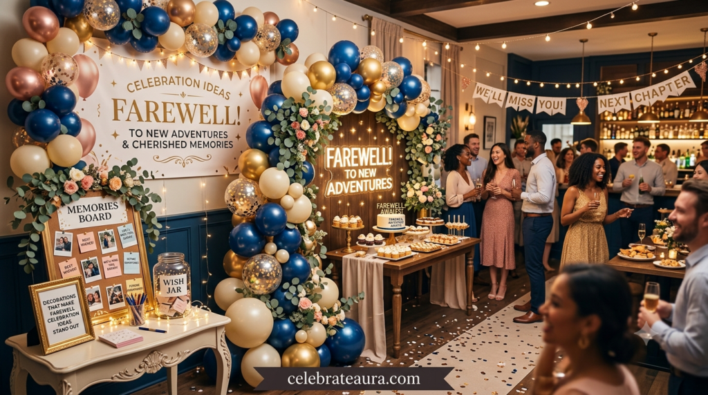 Decorations That Make Farewell Celebration Ideas Stand Out