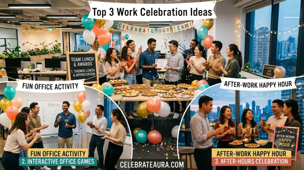 Top 3 Work celebration ideas for every office