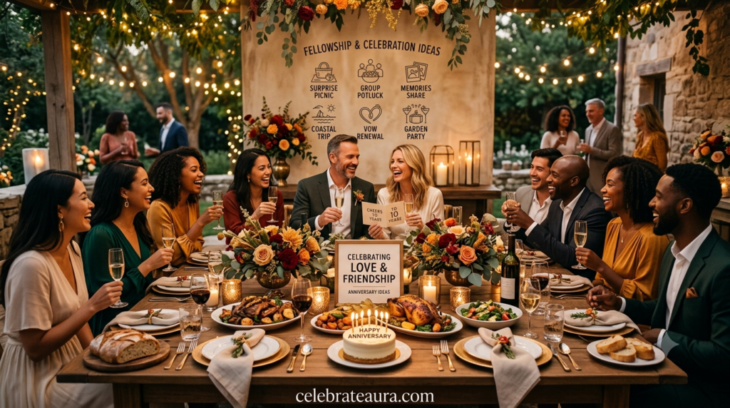 Anniversary Meal and Fellowship Ideas