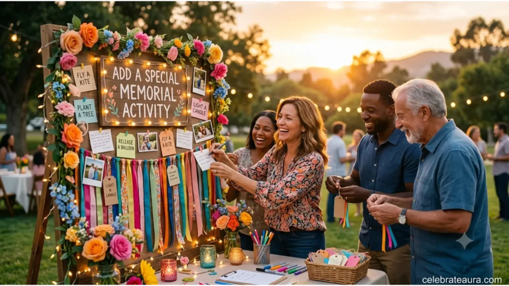Add a Special Memorial Activity