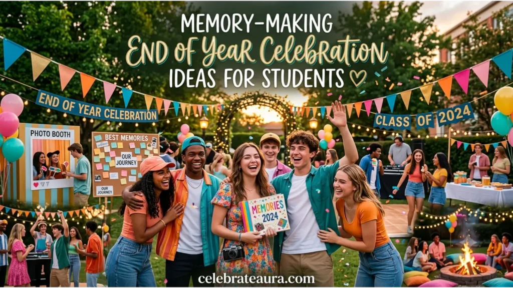 Memory-Making End of Year Celebration Ideas for Students ❤️