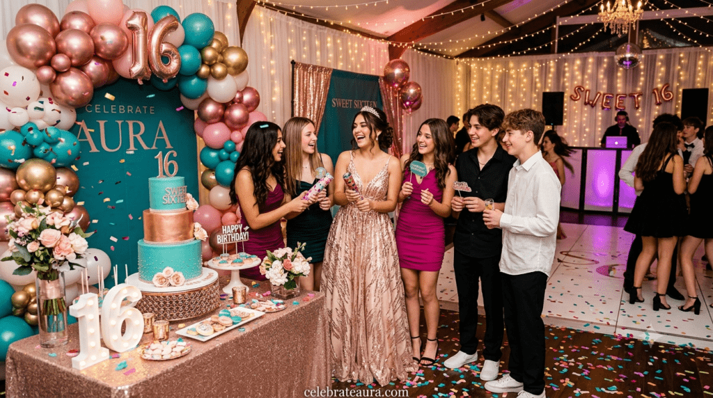 15 Sweet Sixteen Party Ideas for an Unforgettable Birthday 🎉