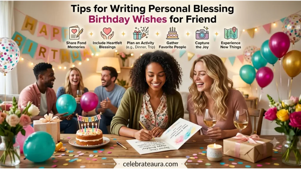 Tips for Writing Personal Blessing Birthday Wishes for Friend