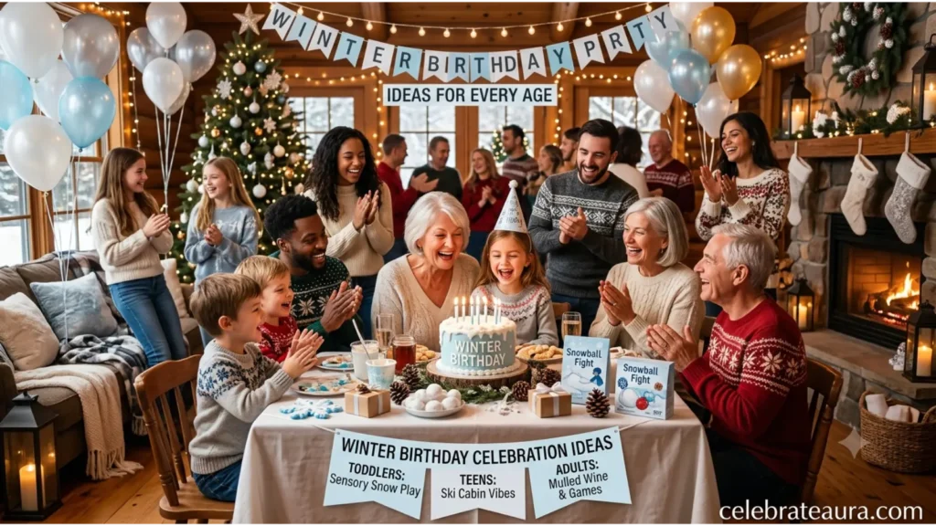 Winter Birthday Party Ideas for Every Age