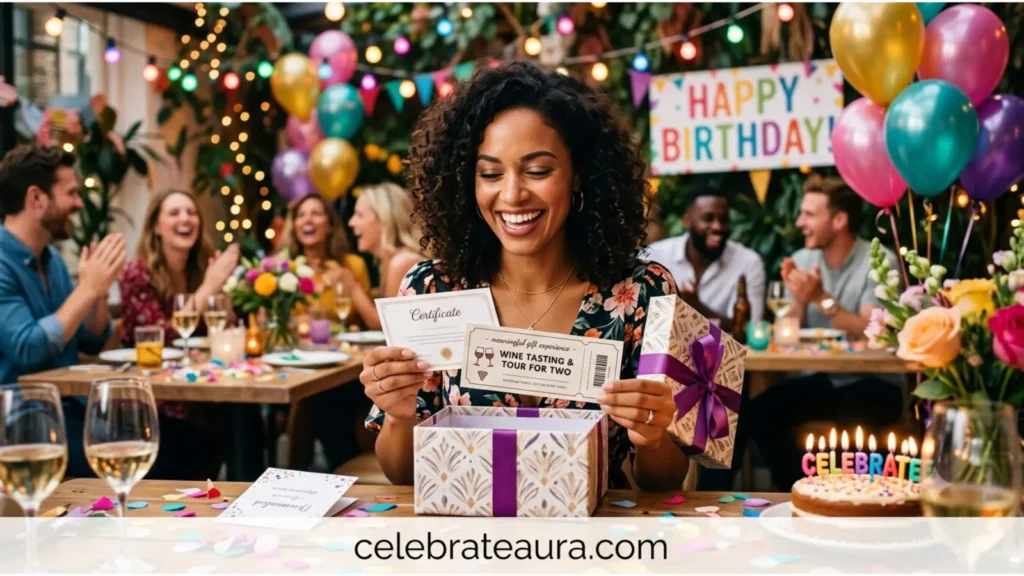 15. Celebrate With a Meaningful Gift Experience 🎁