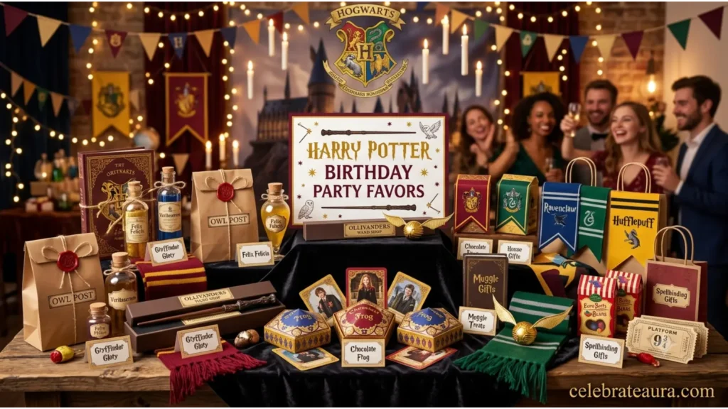 Harry Potter Birthday Party Ideas for Party Favors 🎁
