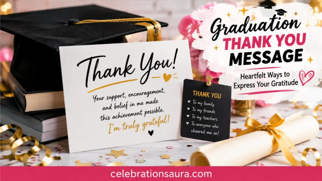 Graduation Thank You Message: Heartfelt Ways to Express Your Gratitude