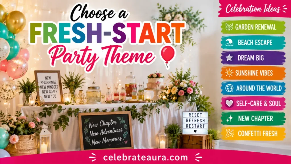 Choose a Fresh-Start Party Theme 🎈