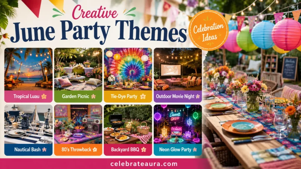 Creative June Party Themes