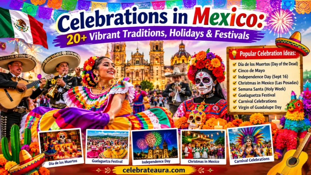 Celebrations in Mexico: 20+ Vibrant Traditions, Holidays & Festivals