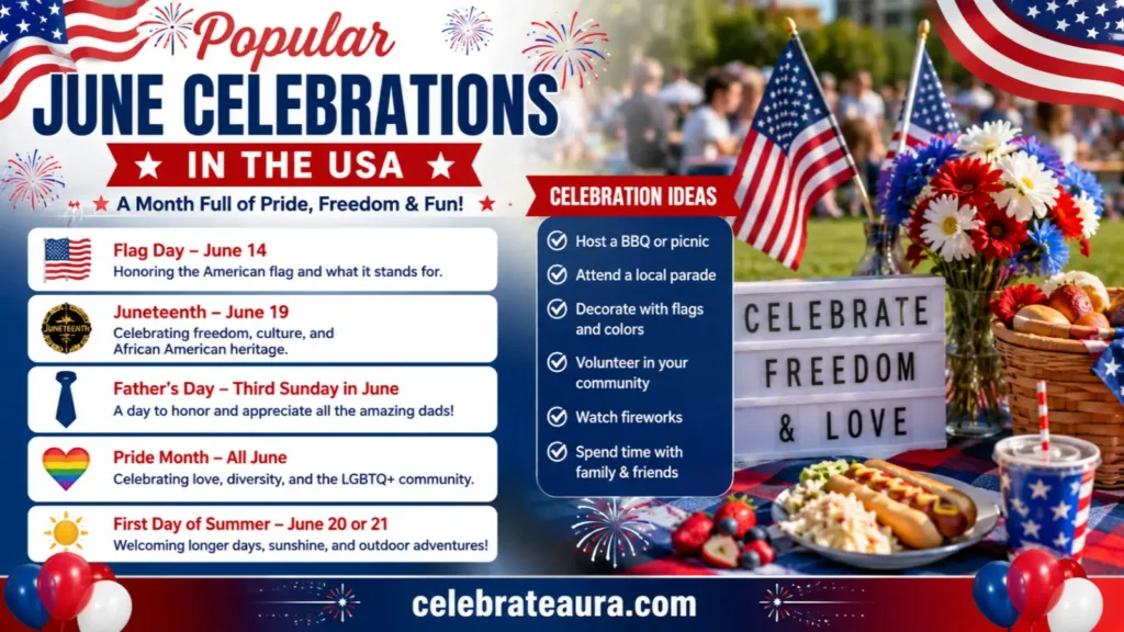 Popular June Celebrations in the USA