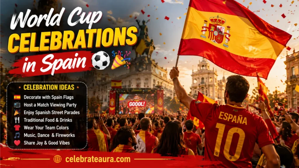 World Cup Celebrations in Spain ⚽🎊